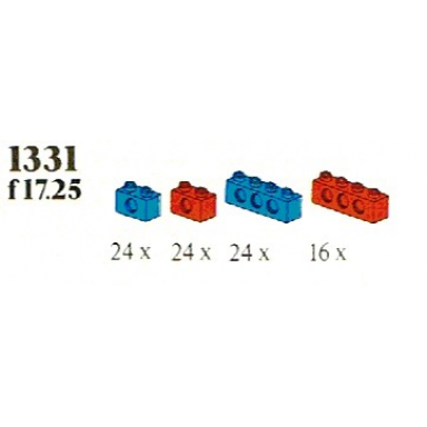 red blue bricks