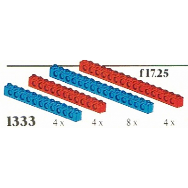 red blue beams