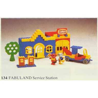service station