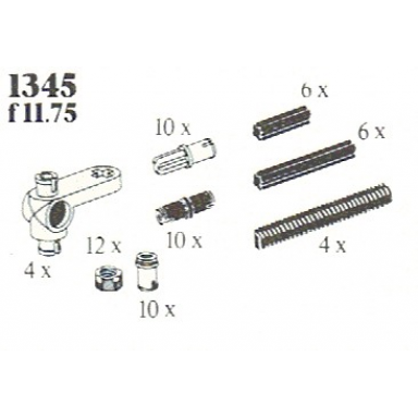 pinions pegs axles and nuts