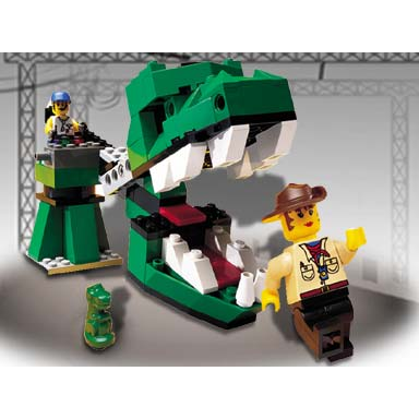 dino head attack