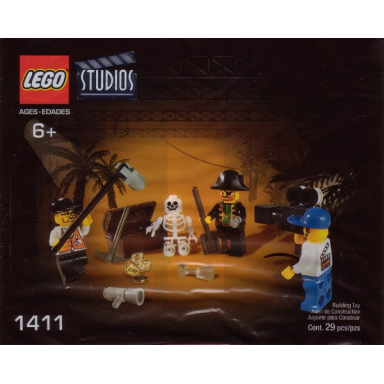 pirates treasure hunt - quaker oats promotional polybag
