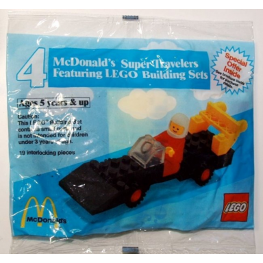 mcdonalds super travelers 4 race car polybag