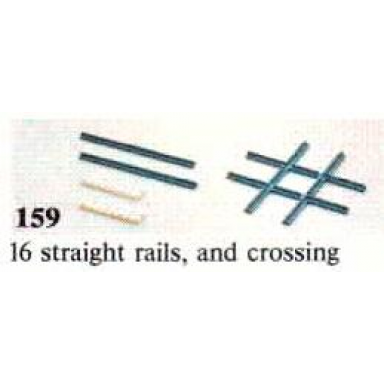 crossover straight rails