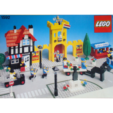 town square - castle scene dutch version