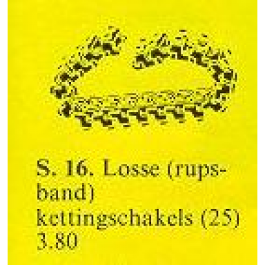 length of chain links
