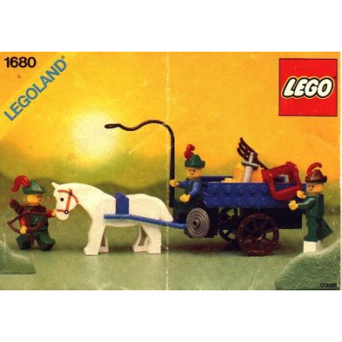 hay cart with smugglers