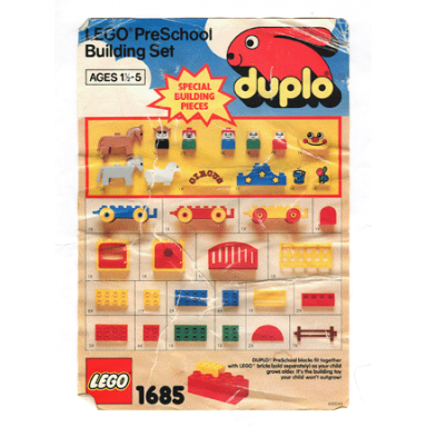 pre-school building set