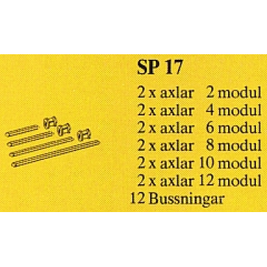 axles with connectors