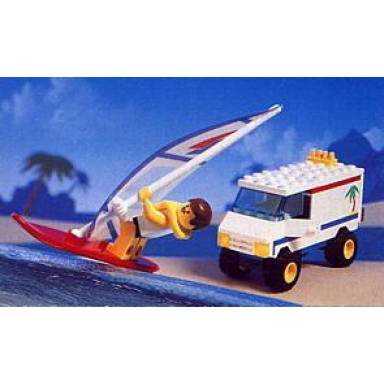 windsurfer van