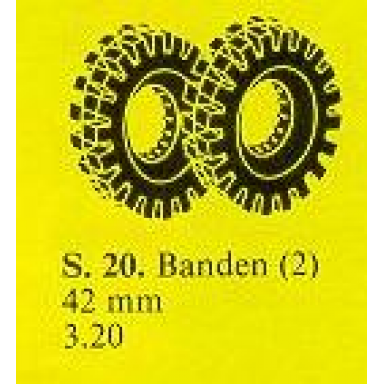 cross country 42mm tires