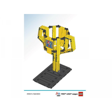 fll first lego league trophy medium