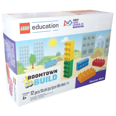 first lego league fll jr discovery edition 2019 - boomtown build discover more