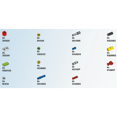 wedo replacement pack 2