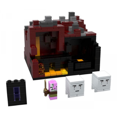 minecraft micro world - the nether