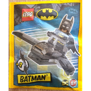 batman with jet paper bag