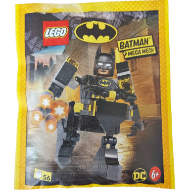 batman with mega mech paper bag