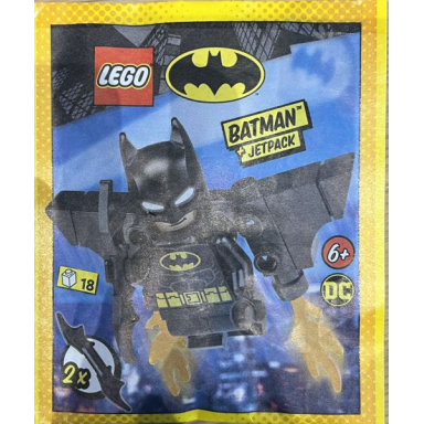 batman with jetpack paper bag