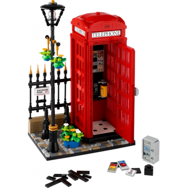 red london telephone box