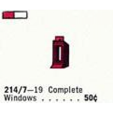 1 x 1 x 2 window frame