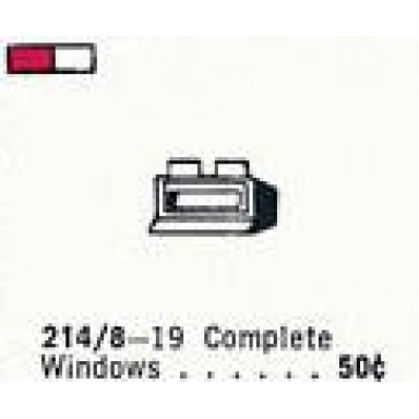1 x 2 x 1 window frame