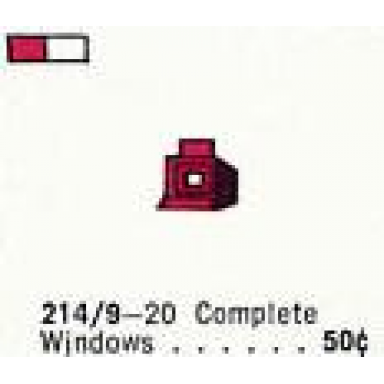 1 x 1 x 1 window frame