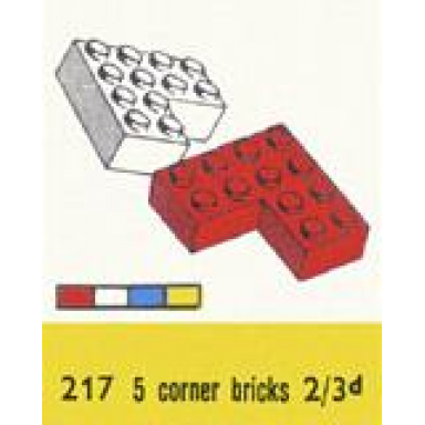 4 x 4 corner bricks