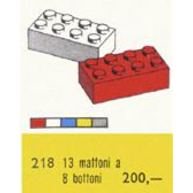 2 x 4 bricks