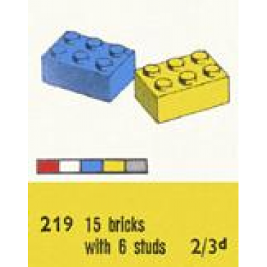 2 x 3 bricks