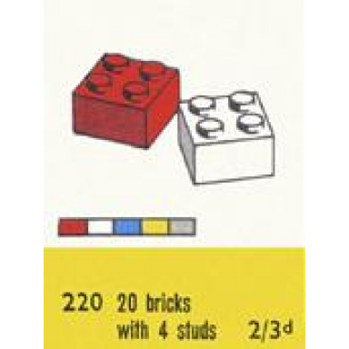 2 x 2 bricks
