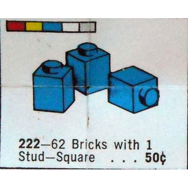 1 x 1 bricks