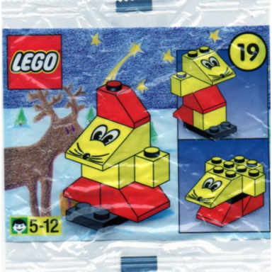 advent calendar 2000 day 19 - christmas bunny