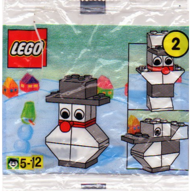 advent calendar 2000 day 2 - snowman