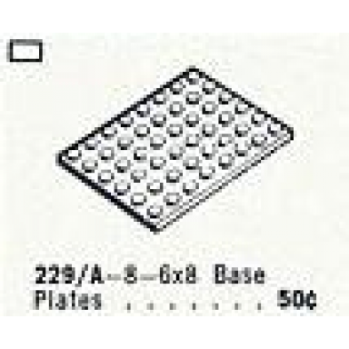 6 x 8 plates