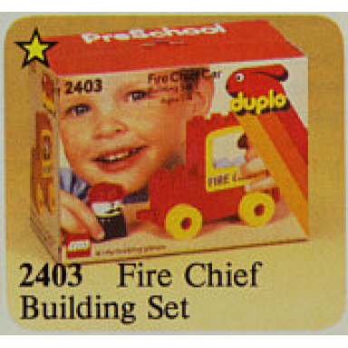 fire chief building set