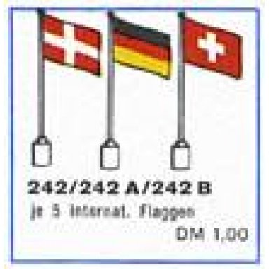 international flags - britain france austria portugal lego
