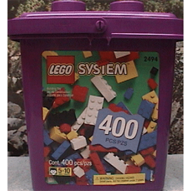 400-piece purple bucket