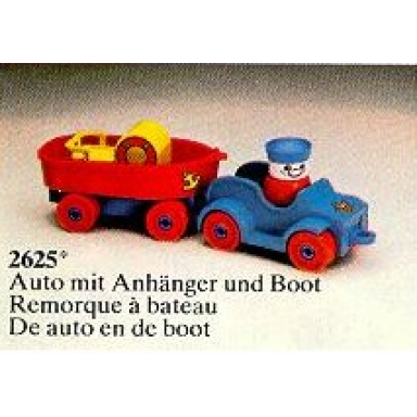 car with boat and trailer