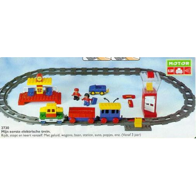 electric play train set