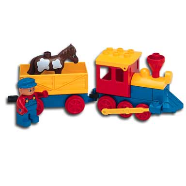push-along play train