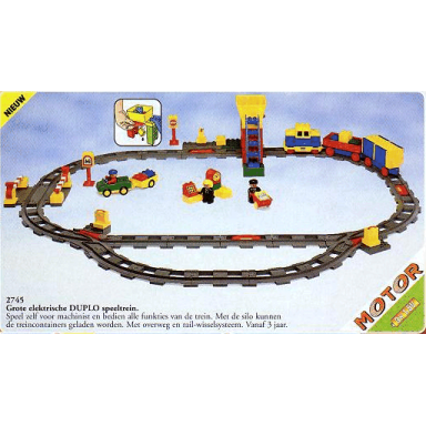 deluxe lego duplo battery cargo train