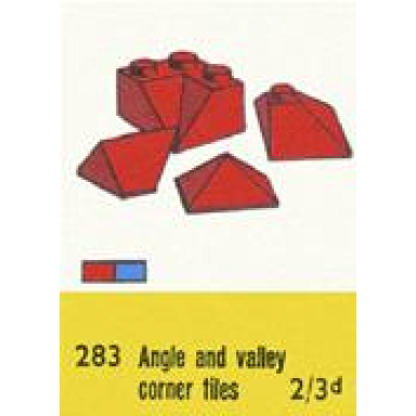 sloping ridge and valley bricks red