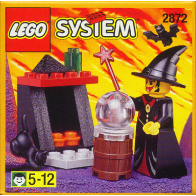 witch and fireplace