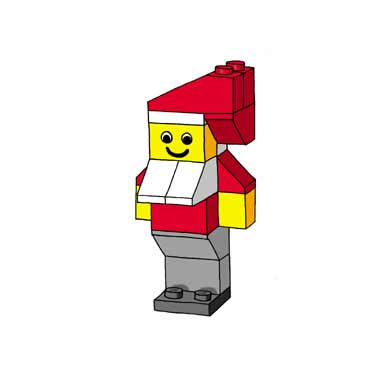santa claus polybag