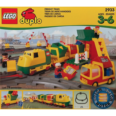 deluxe train set with motor