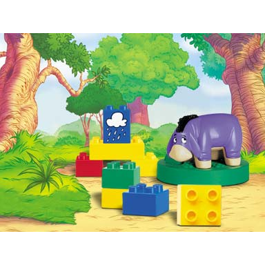 eeyore and the little raincloud