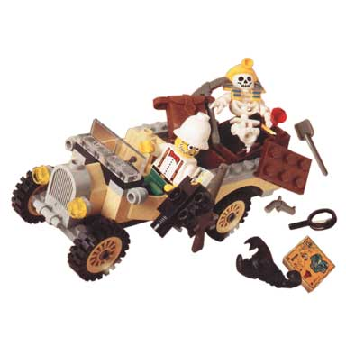 adventurers car skeleton