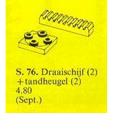 small turntables gear racks