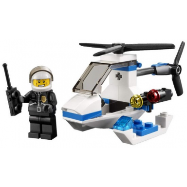 police helicopter polybag