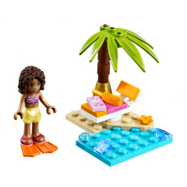 andreas beach lounge polybag